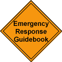 Emergency Response Guide Placard