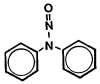 Molecular structure of N-nitrosodiphenylamine