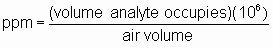 initial 
equation for ppm