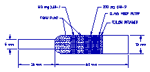 Schematic of the OVS-2 sample collecting tube